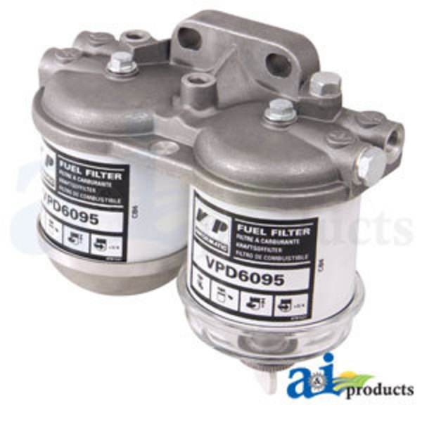 A & I Products Filter Assembly, Double CAV Fuel (1/2" UNF Ports) 6.8" x6.2" x9.2" A-VPD6851